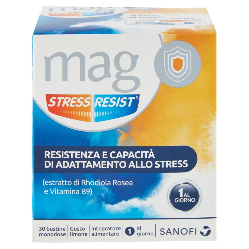 Mag Stress Resist Bustine Monodose, 36.3 g, 30 Pezzi